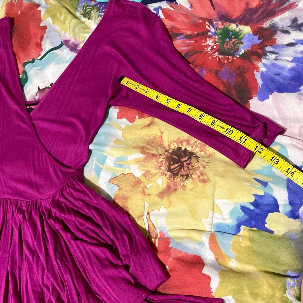 RARE Topshop Work It fuschia dress - Picture 6 of 9
